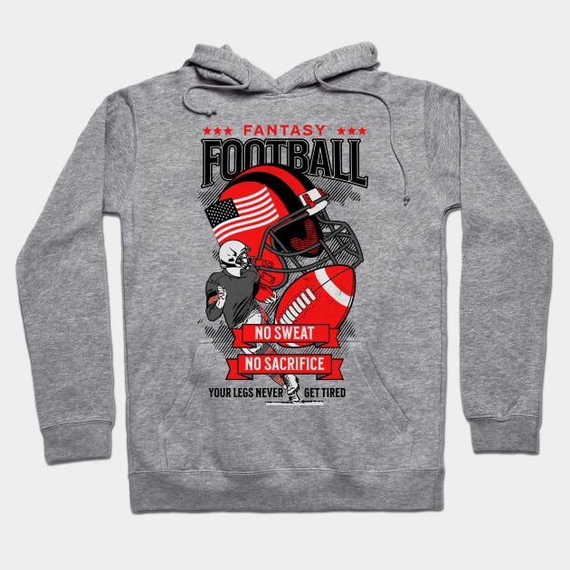 Fantasy Football Hoodie by Worldengine